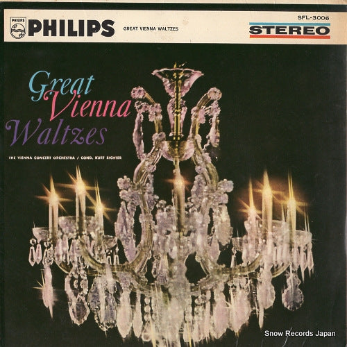 RICHTER, KURT best 4 vienna waltzes SFL-3006
