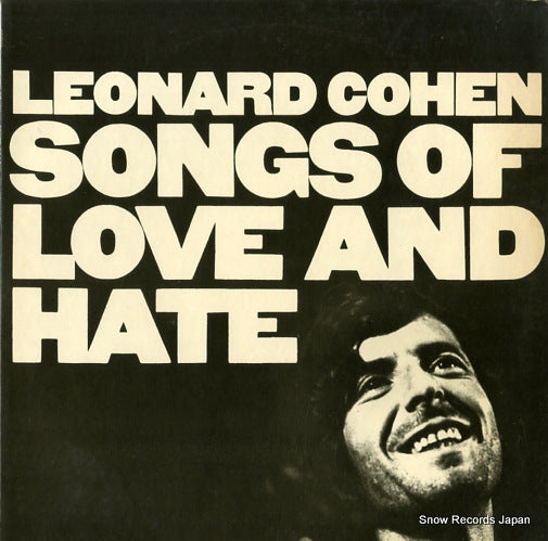 COHEN, LEONARD songs of love and hate C30103