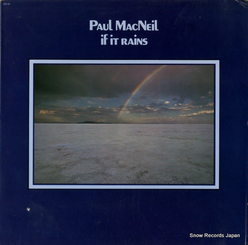 MACNEIL, PAUL if it rains JSS-10