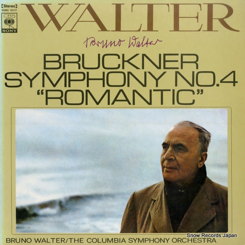 WALTER, BRUNO bruckner; symphony no.4 "romantic" SONC10117