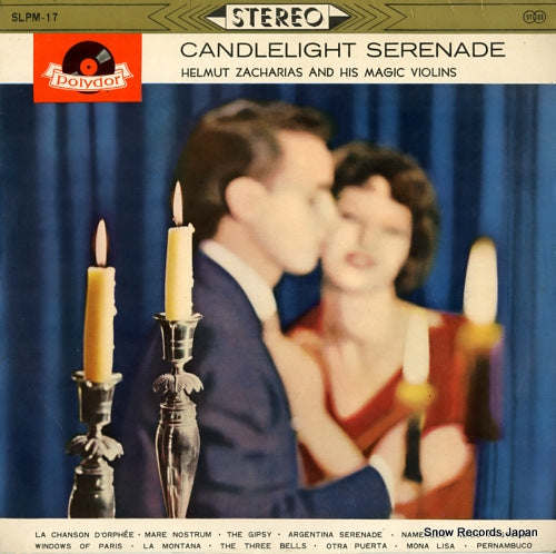 ZACHARIAS, HELMUT candlelight serenade SLPM-17
