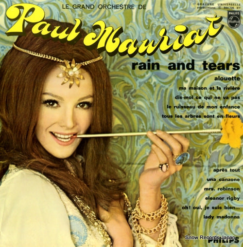 MAURIAT, PAUL rain and tears 844.735BY
