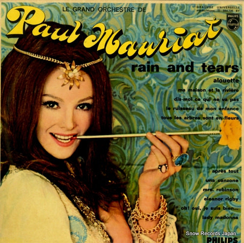 MAURIAT, PAUL rain and tears 844.735BY