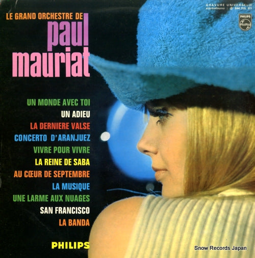 MAURIAT, PAUL le grand orchestre de paul mauriat 844.705BY