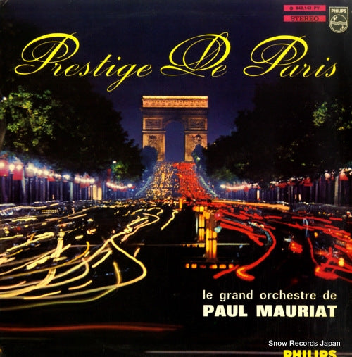 MAURIAT, PAUL prestige de paris 842.142PY