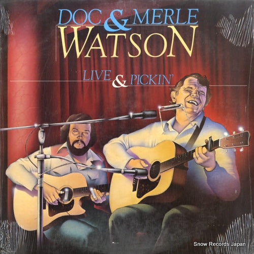 WATSON, DOC AND MERLE live & pickin' UA-LA943-H