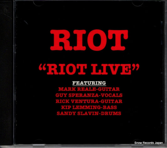 RIOT riot live 3984-14011-2