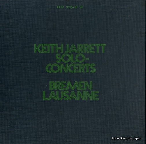 JARRETT, KEITH solo - concerts ECM1035-37ST
