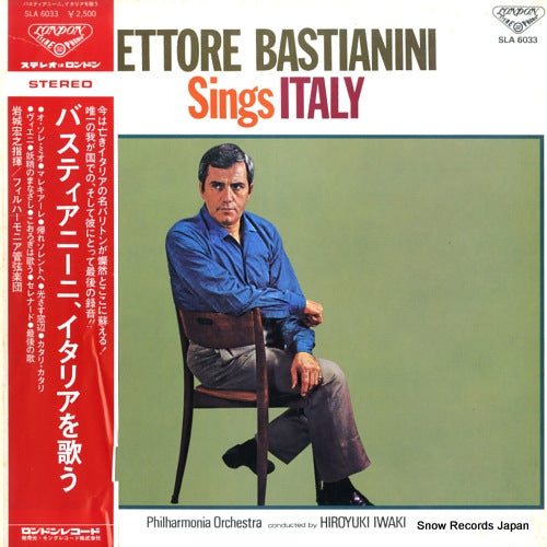 BASTIANINI, ETTORE bastianini sings italy SLA6033