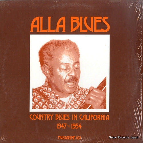 V/A alla blues / country blues in california 1947-1954 MUSKADINE103
