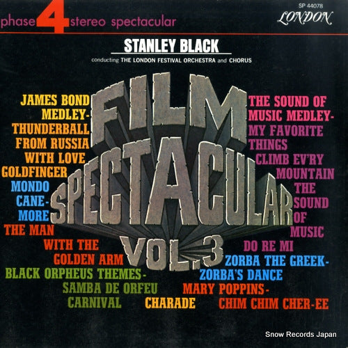 BLACK, STANLEY film spectacular vol.3 SP44078