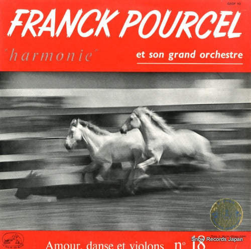 POURCEL, FRANCK amour, danse et violons no.18 "harmonie" GSDF112