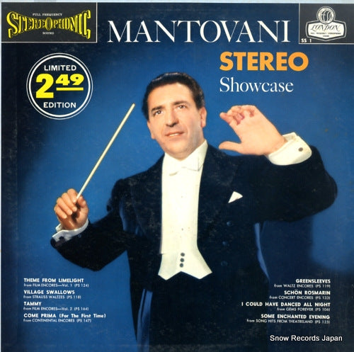 MANTOVANI stereo showcase SS1