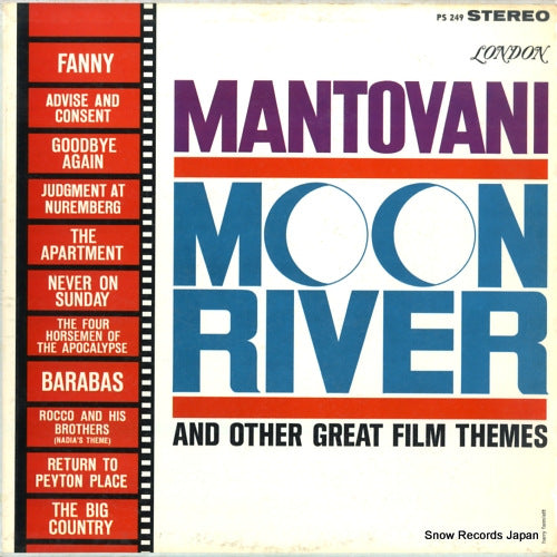 MANTOVANI moon river and other great film themes PS249