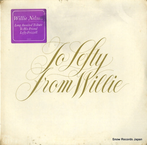 NELSON, WILLIE to lefty from willie KC34695