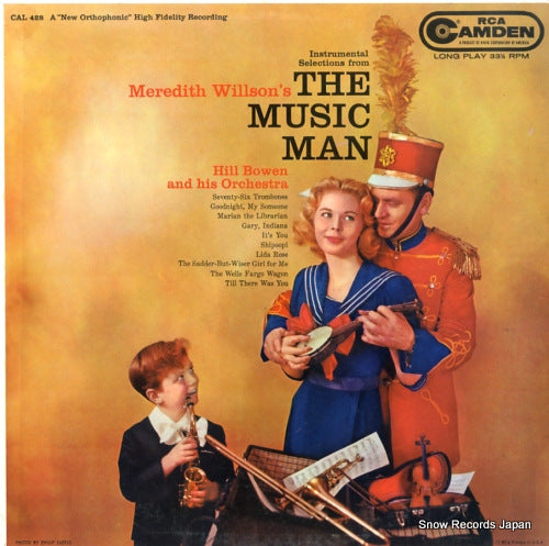 BOWEN, HILL instrumental selections from the music man CAL-428