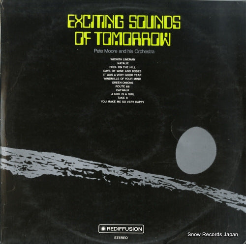 MOORE, PETE exciting sounds of tomorrow RIMZS35