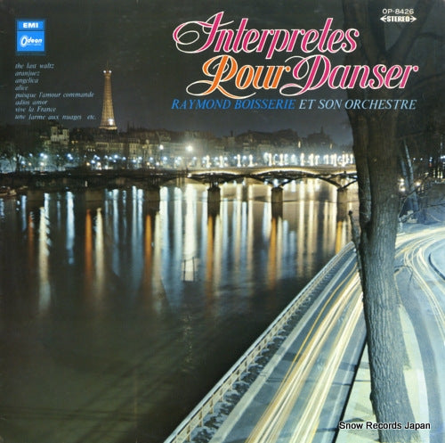 BOISSERIE, RAYMOND interpretes pour danser OP-8426