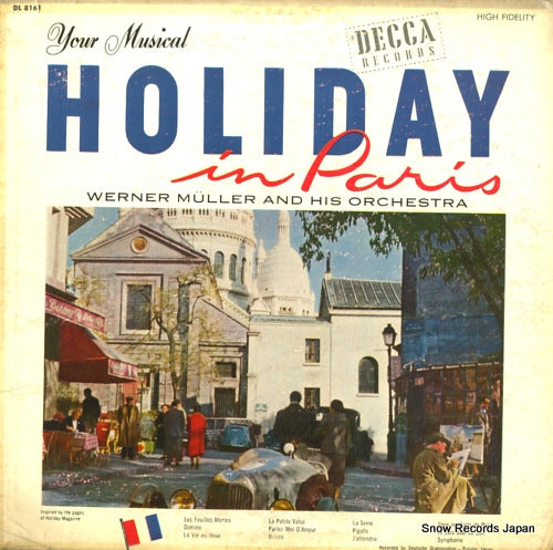 MULLER, WERNER holiday in paris DL8161