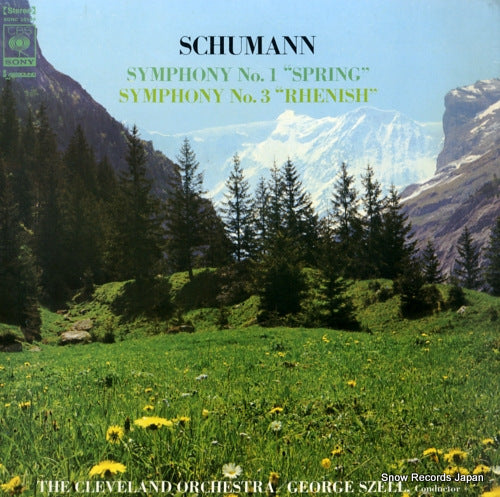 SZELL, GEORGE schumann; symphony no.1 "spring" & no.3 "rhenish" SONC10164