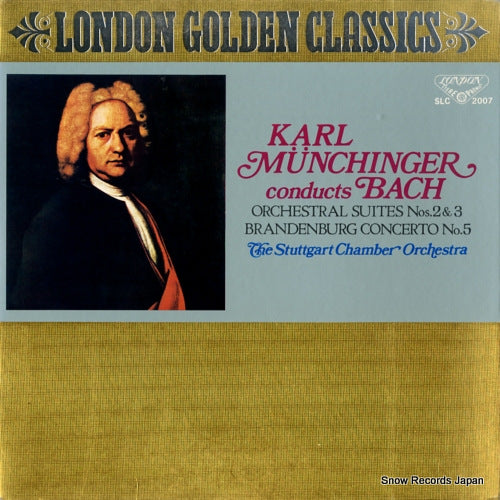 MUNCHINGER, KARL bach; orchestral suites nos.2 & 3 SLC2007