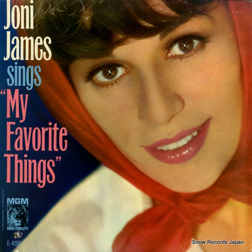 JAMES, JONI my favorite things E-4200