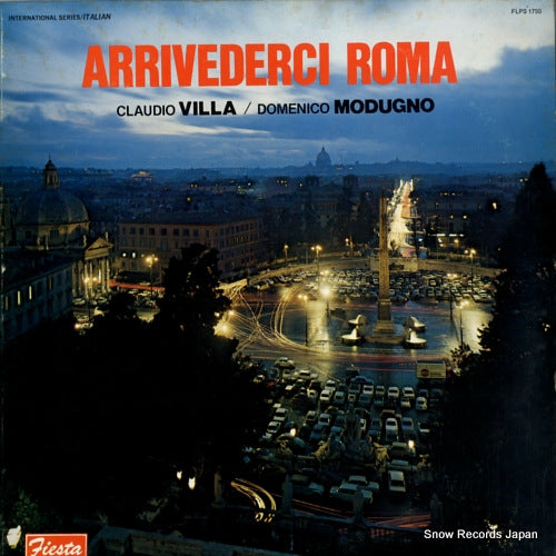 VILLA, CLAUDIO arrivederci roma FLPS1750