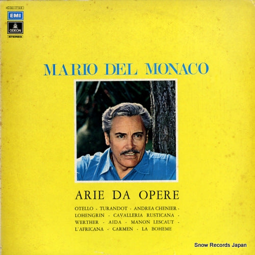 DEL MONACO, MARIO arie da opere 3C061-17168