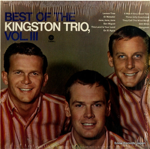 KINGSTON TRIO, THE best of the kingston trio vol.3 SM-2614