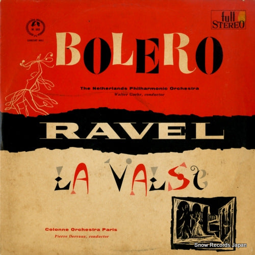 DERVAUX, PIERRE ravel; bolero / la valse SM203