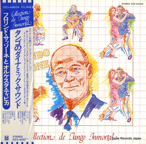 SASSONE, FLORINDO collection de tango inmortal EOS-60026