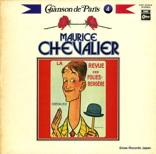 CHEVALIER, MAURICE chanson de paris volume 4 EOP-60004