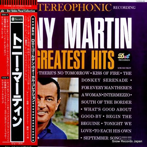 MARTIN, TONY his greatest hits YS-8040-AB