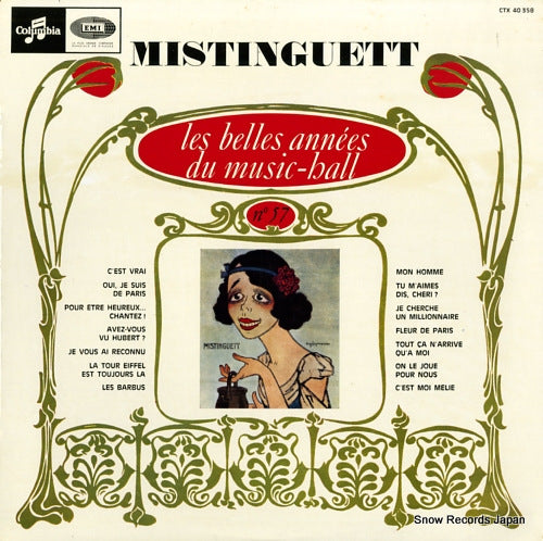 MISTINGUETT les belles annees du music-hall n57 CTX40.358
