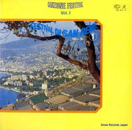 V/A canzone festival vol.1/festival di san remo 1 SR601