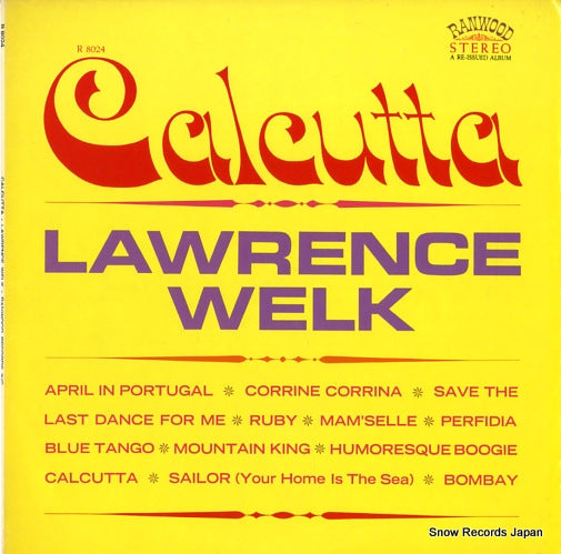 WELK, LAWRENCE calcutta R-8024