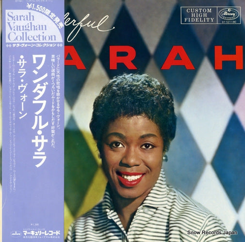 VAUGHAN, SARAH wonderful sarah BT-5211(M)