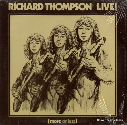 THOMPSON, RICHARD richard thompson live (more or less) ISLA9421