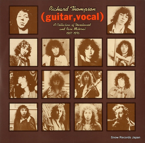 THOMPSON, RICHARD (guitar, vocal) a collection of unreleased and rare material 1967-1976 ICD8