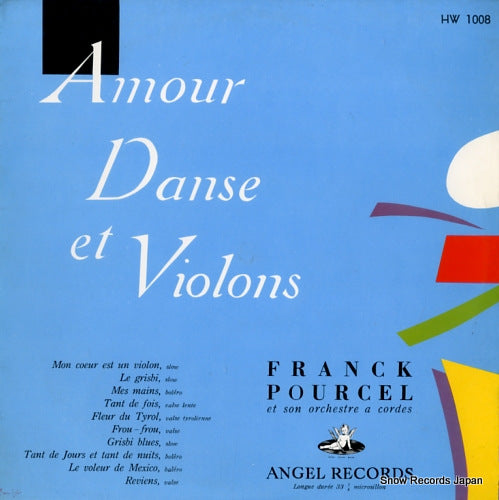 POURCEL, FRANCK amour danse et violons HW1008