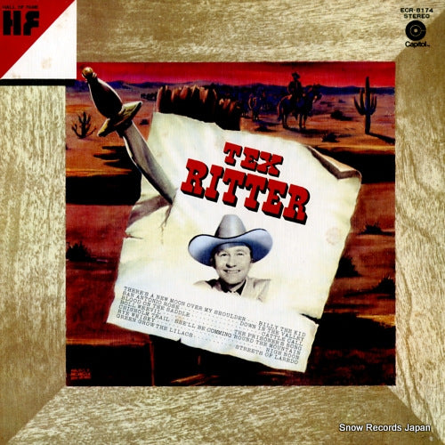 RITTER, TEX hall of fame ECR-8174