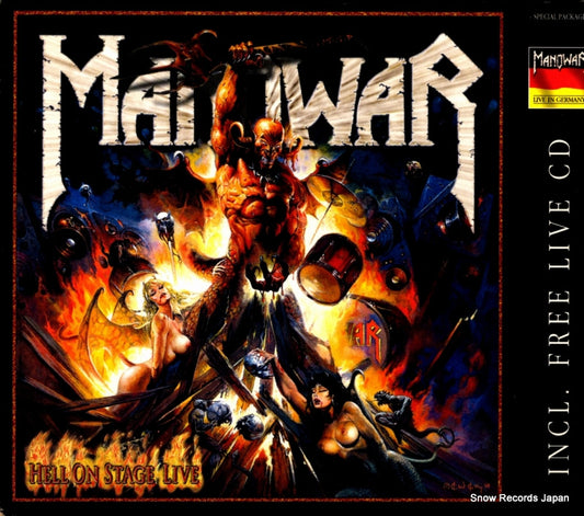MANOWAR hell on stage live 2736162799 / NB279-9
