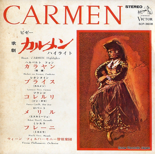 KARAJAN, HERBERT VON bizet; carmen highlights SCP-3608