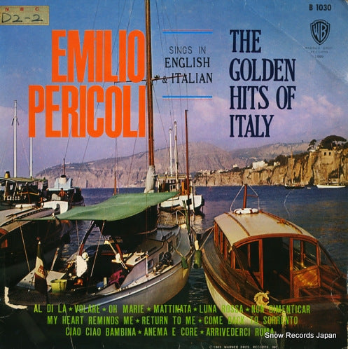 PERICOLI, EMILIO the golden hits of italy SB-1030