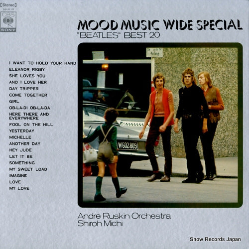 RASKIN, ANDRE mood music wide special / "beatles" the best 20 SOLH26