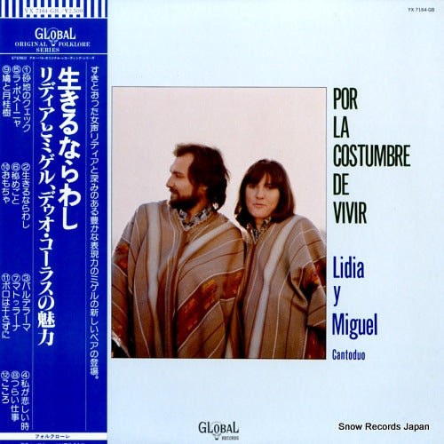 LINDIA Y MIGUEL por la constumbre de vivir YX-7164-GB