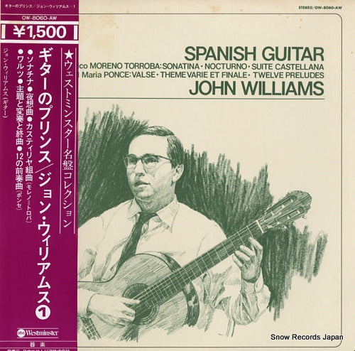 WILLIAMS, JOHN spanish guitar OW-8060-AW