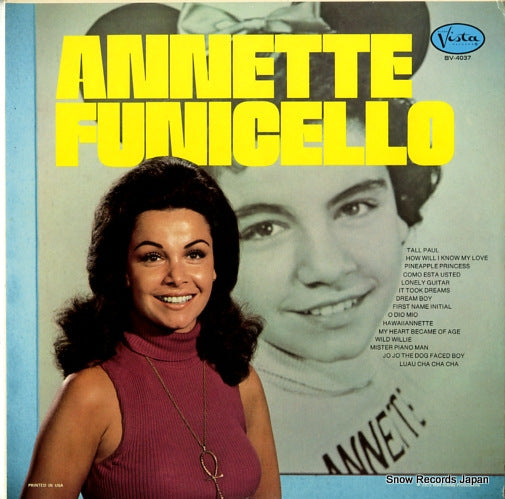 ANNETTE annette funicello BV-4037