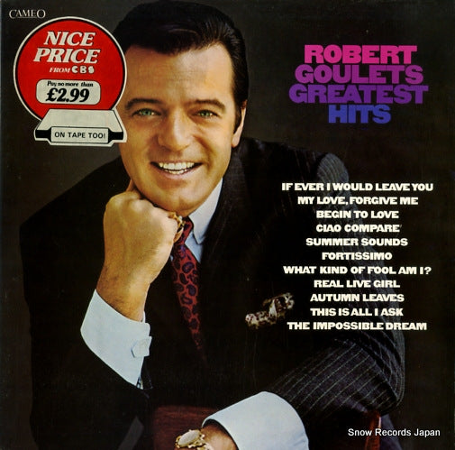 GOULET, ROBERT greatest hits CBS32258
