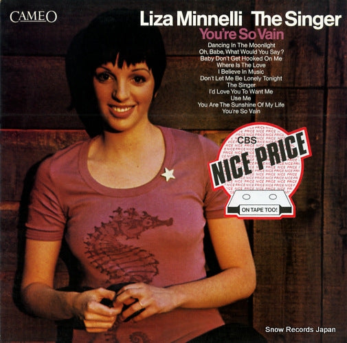 MINNELLI, LIZA the singer CBS32501
